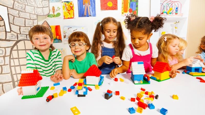 Occupational therapy at Play2Learn special school in AP image
