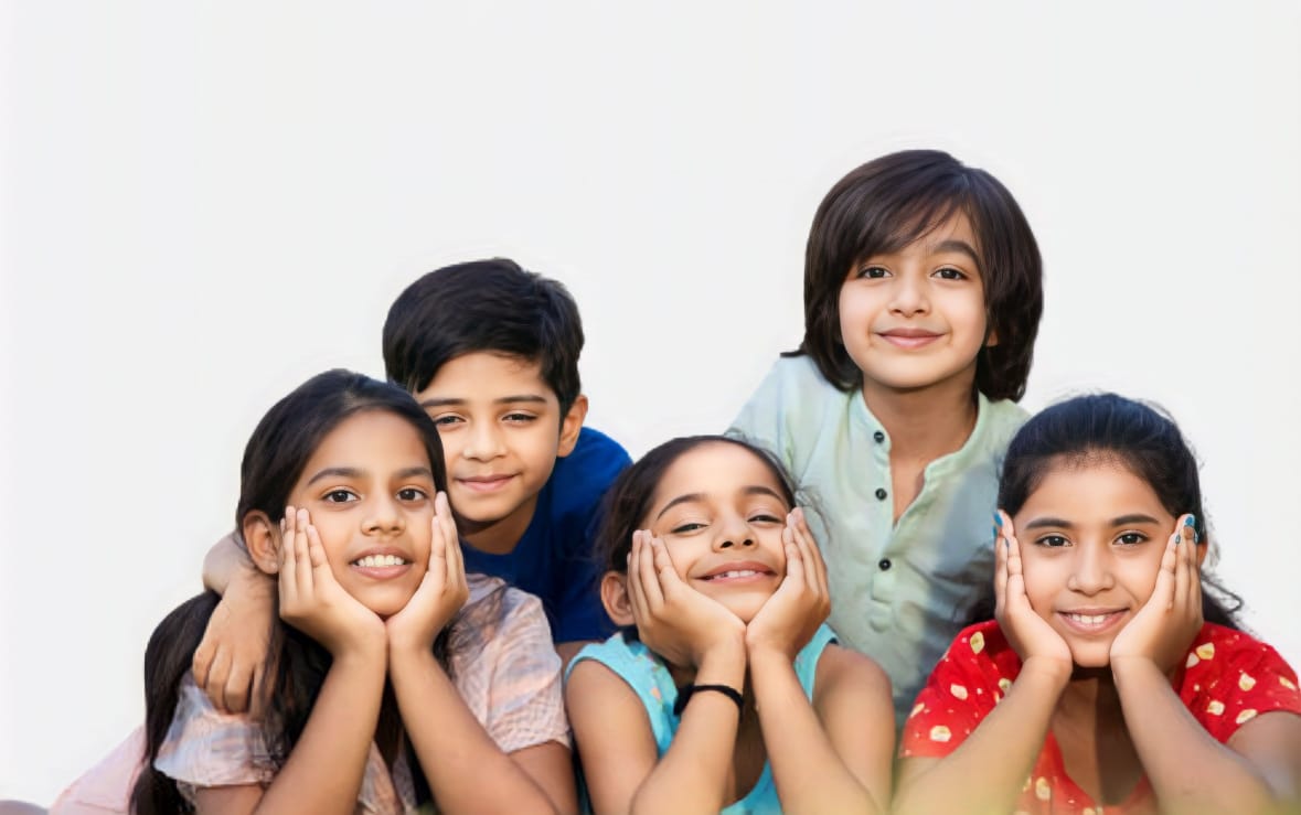 Students and teachers at Play2Learn special school in Tirupati