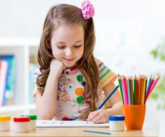 Therapy and learning illustration for Play2Learn special school in AP